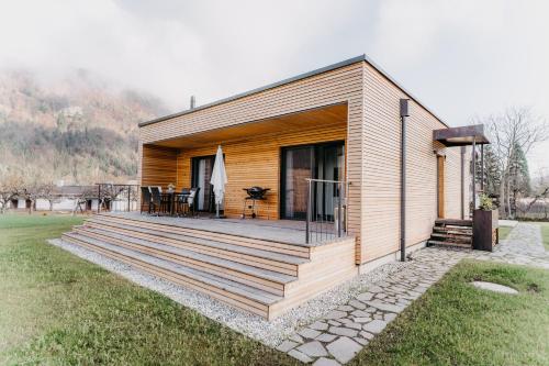 Viesnīcas āriene, Drauinsel Chalet Linsendorf in Gallizien