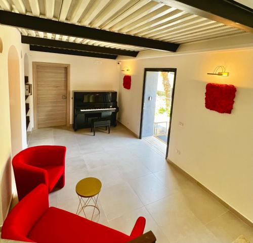 大堂, Boutique Hotel Palazzo Donna Iulia in 波佐利