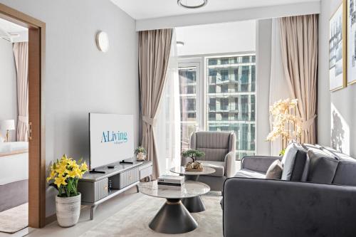 Elegant One-Bedroom Apartment At Missoni Tower with Balcony & Canal Views, Dubaj (zdjęcie 6)