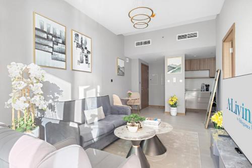 Elegant One-Bedroom Apartment At Missoni Tower with Balcony & Canal Views, Dubaj (zdjęcie 8)