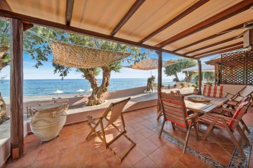 Traumhaus direkt am Strand gîte à louer Xerokampos