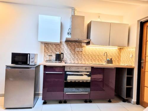 ห้องครัว, Apartmán Bystrc, Brno (Apartman Bystrc, Brno) in บิสเตรซ