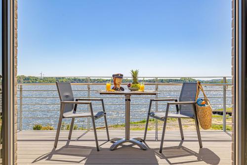 Schlei-Koje 7 in Schleswig, Deutschland