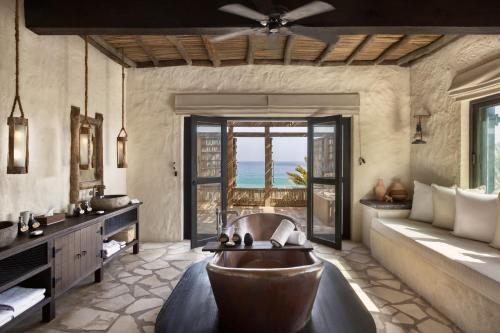 Bathroom, Six Senses Zighy Bay in Zighy Bay