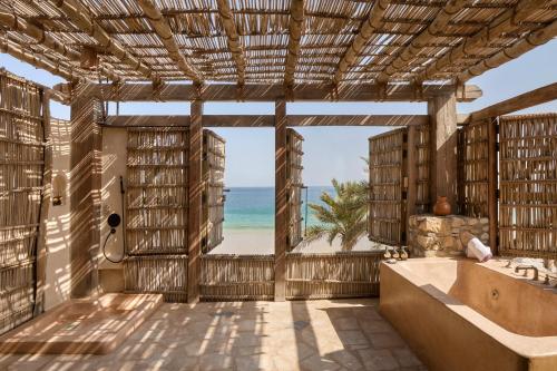 Bathroom, Six Senses Zighy Bay in Zighy Bay