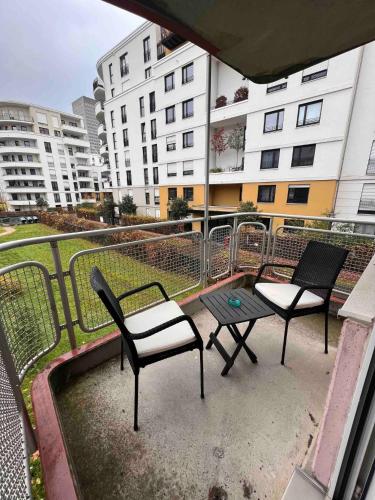 Nähe Frankfurt Messe mit Netflix und Balkon, Франкфурт-на-Майне (фото 10)