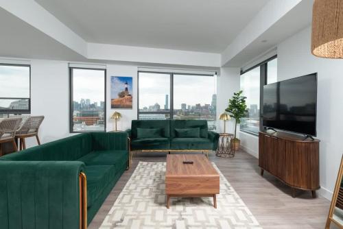Central Serene Penthouse w King bed GYM Parking in Cambridge, Vereinigte Staaten von Amerika