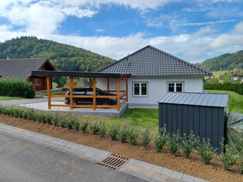 Viesnīcas āriene, Ferienhaus am Berg in Hohenfels-Essingen