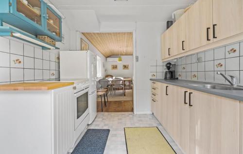 kuhinja, Holiday Home Strandvej F in Havnso