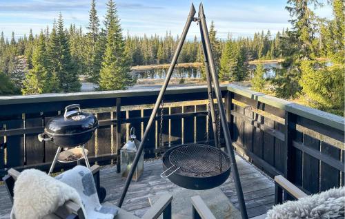 Viesnīcas āriene, Stunning Home In Sjusjøen With Sauna in Sjusjoen