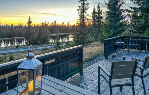 Viesnīcas āriene, Stunning Home In Sjusjøen With Sauna in Sjusjoen
