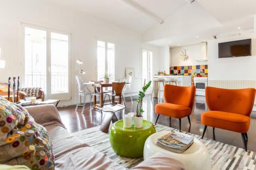 Flat Seventies and terrace - Welkeys, Marseille (fotografie 3)