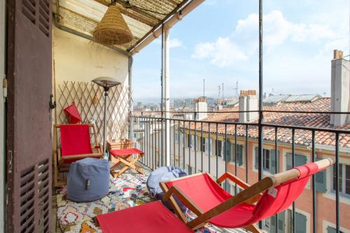 Flat Seventies and terrace - Welkeys, Marseille (fotografie 7)