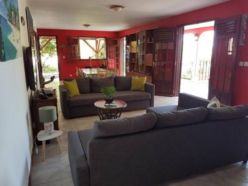 Villa Salamandre piscine vue mer de 8 a 21 pers in Deshaies
