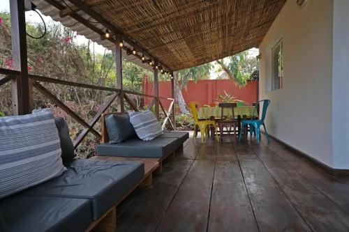 Terraza/balcón, Exceptional house with sea view in Cap Skirring in Cap Skirring