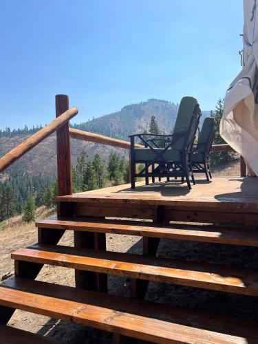 Tent 1 Oxen-Le-Fields Montana in 達拜