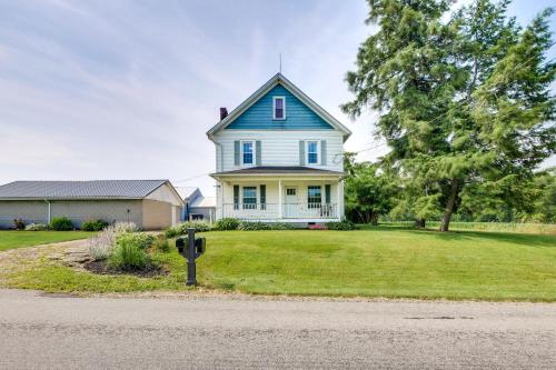 Countryside Home in Wooster with Patio and Fire Pit in 伍斯特