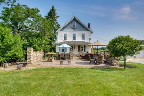 Countryside Home in Wooster with Patio and Fire Pit in 伍斯特