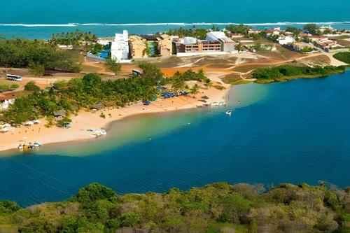 pludmale, Sua Cobertura Tabatinga Beach Resort in Nisija Floresta