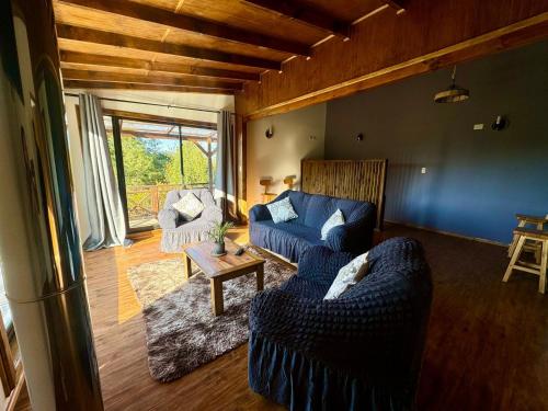 Casa con vista al rio Cutipay in Cutipai