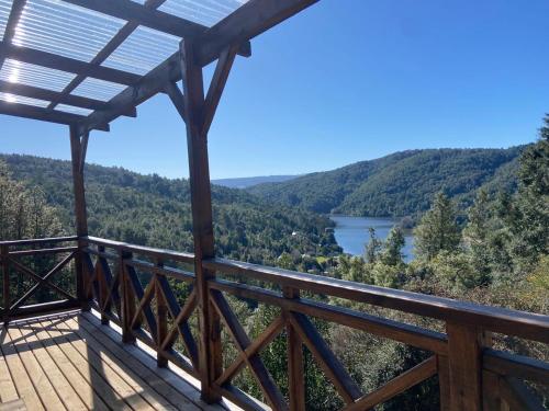 Casa con vista al rio Cutipay in Cutipai