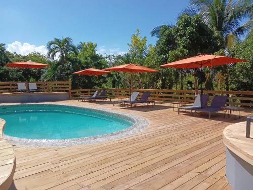 Piscina, LF Jungle Retreat in Port Antonio