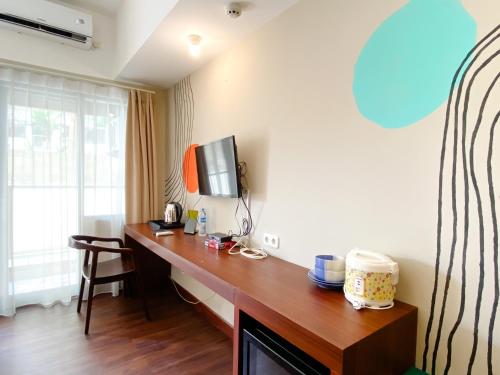 Homey Studio No Kitchen at Gateway Park LRT City Bekasi Apartment By Travelio Homey Studio No Kitchen at Gateway Park LRT City Bekasi Apartment By Travelio