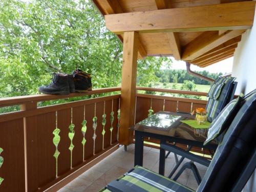 Balcony/terrace, Druckerhof in Eberfing
