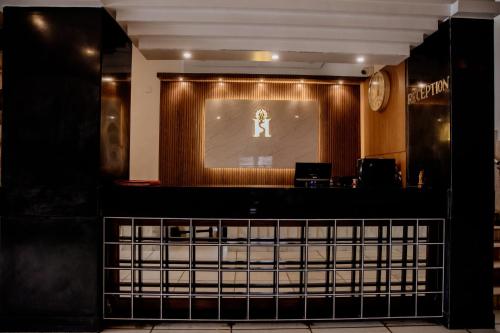 Lobby, Hotel Swagath in Karkala