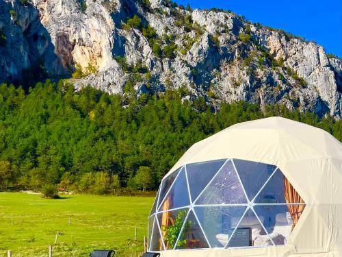 Viesnīcas āriene, Glamping Hohe Wand - Kuppelzelt "Panoramablick" mit Sternenfenster in Hohe Wand