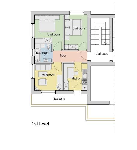 Two-Bedroom Deluxe Apartment