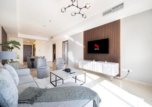 Elegant 1-Bed Waterfront Living, Dubaj (zdjęcie 3)
