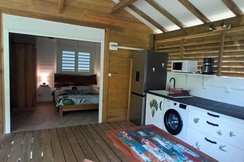 Bếp, Ti' Nid Mango Cabane charmante et confortable in Pointe-Noire