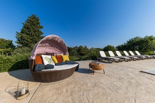 Balkon/terasa, Villa Mendula in Dračevac Ninski