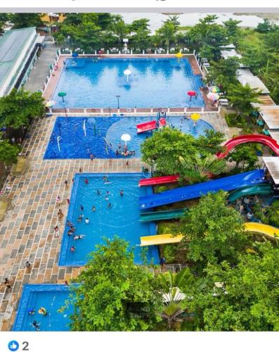 Swimming pool, Hostel Asilda in San Fernando