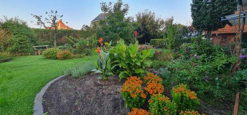 tuin, Ferienwohnung Kiefernstraße 1 Mettingen in Mettingen