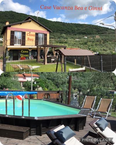 Casa Bea con Piscina e giardino · Cesio