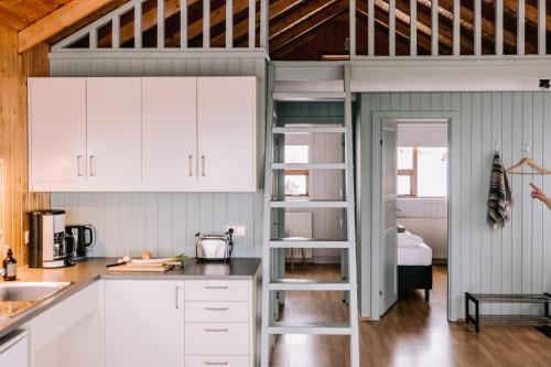 Cocina, Hlid Cottages in Myvatn