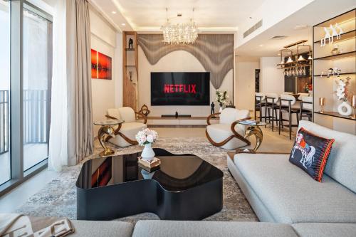 Family Friendly luxurious Waterfront Apartment - By Dustay, Dubaj (fotografie 9)