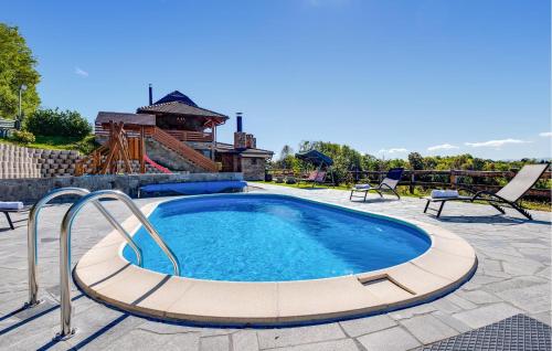 Peldbaseins, Gorgeous Home In Rozga in Gorkovec