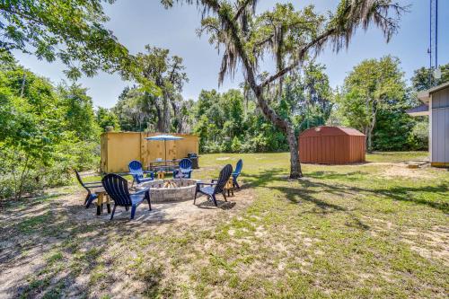 Pet-Friendly Fort McCoy Cabin with Fire Pit! in East Palatka (FL)