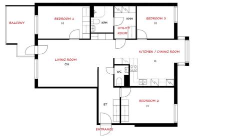 Large 3-bedroom city home, Helsinki (photo 6)