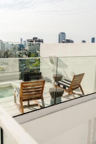 Balcony/terrace, Vain Boutique Hotel in Buenos Aires