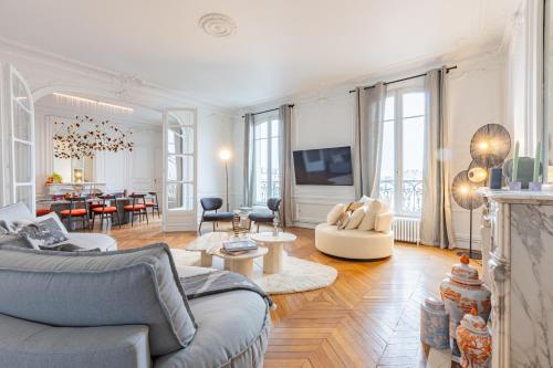 Luxueux Appartement 5 BD, Arc de Triomphe - Location saisonnière - Neuilly-sur-Seine