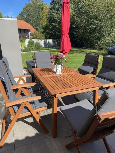 ระเบียง/ชานเรือน, Penzion V Podzámčí Třeboň (Penzion V Podzamci Trebon) in เทรบอน