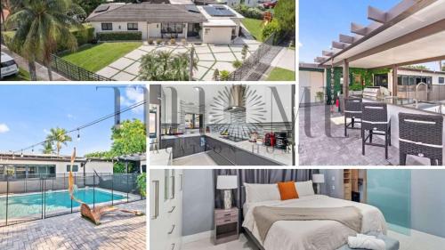 Villa Pool 4H 6Bed 3B BBQ Family in Miami, USA
