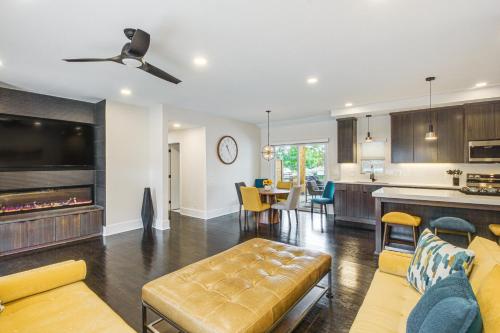 Stylish and Modern Lenexa Haven with Fire Pit and Deck!