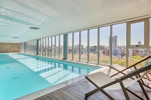 Edificio de Lujo 5* Piscina Climatizada, BBQ, Gym y Sauna en Palermo Hollywood