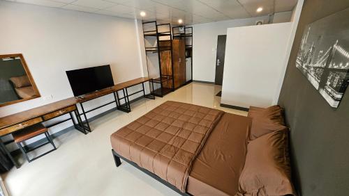 1 double bed