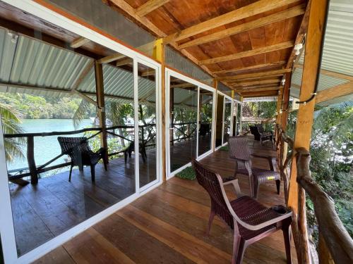 Balkon/teras, Palmeras del Rio HOTEL in Livingston